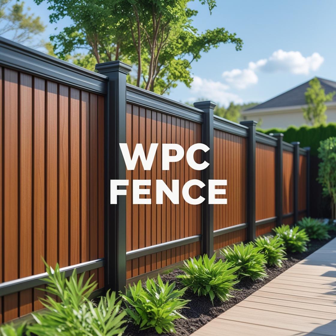 WPC Composite Fence for Noise Reduction in Fulshear TX